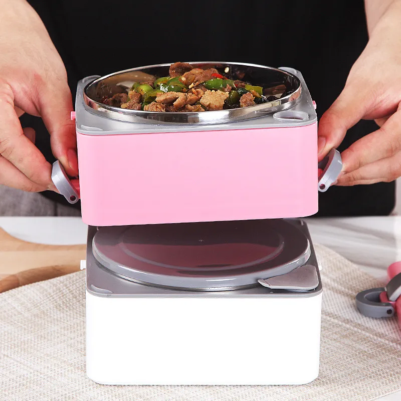 Buy Modern Style Double layer Food Tableware Hot Water