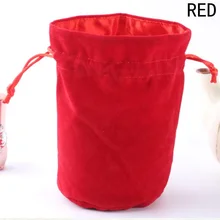 Бархатный мешок шнурок черный/красный упаковка ювелирных изделий сумки три цвета многофункциональный мешок шнурок 2 размера
