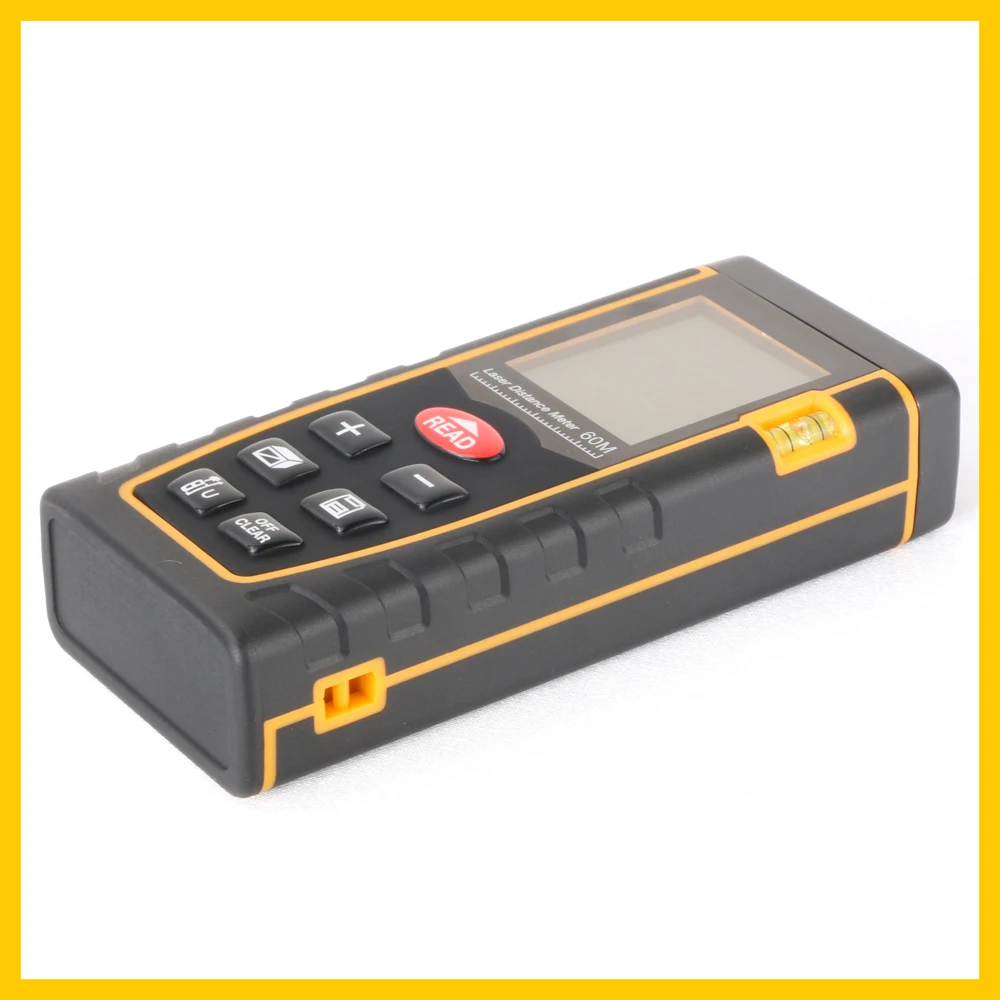 RZ Laser Range Finder Distance Tape Measure Roulette Meter Measuring Rangefinder Electronic Ruler 60M Measuring Tools RZ-T60 RZ Laser Range Finder Distance Tape Measure Roulette Meter Measuring Rangefinder Electronic Ruler 60M Measuring Tools RZ-T60