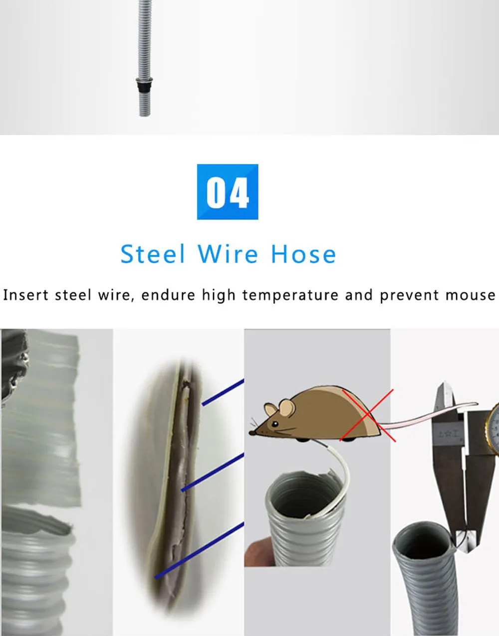 Kit de drenagem de pia tripla talea,