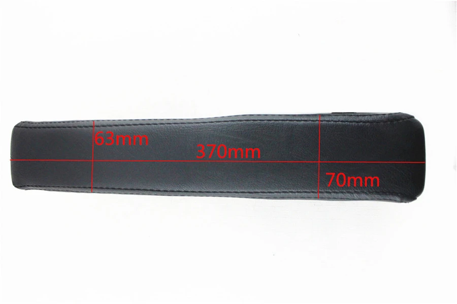 Universal AdjustableTruck Seat Armrest Console Box Car Seat Arm Rest Caravan Parts Soft PU Leather side Comfortabl 1 Pair