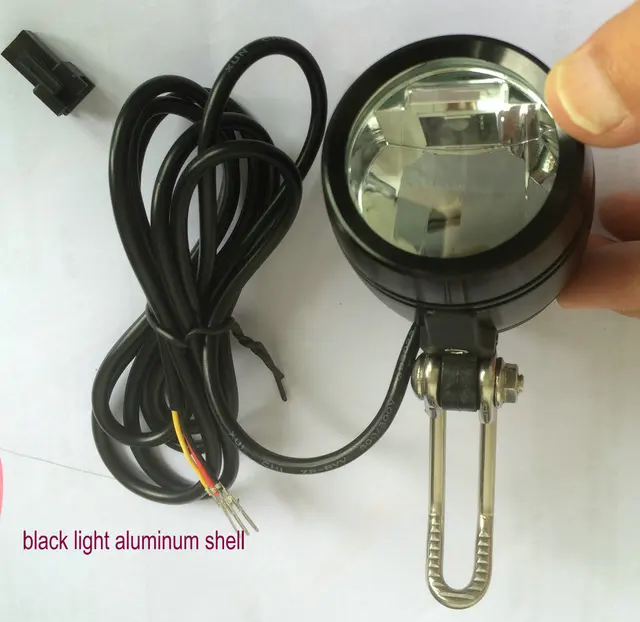 scooter Lights LED frontlight with horn aluminum shell working voltage
