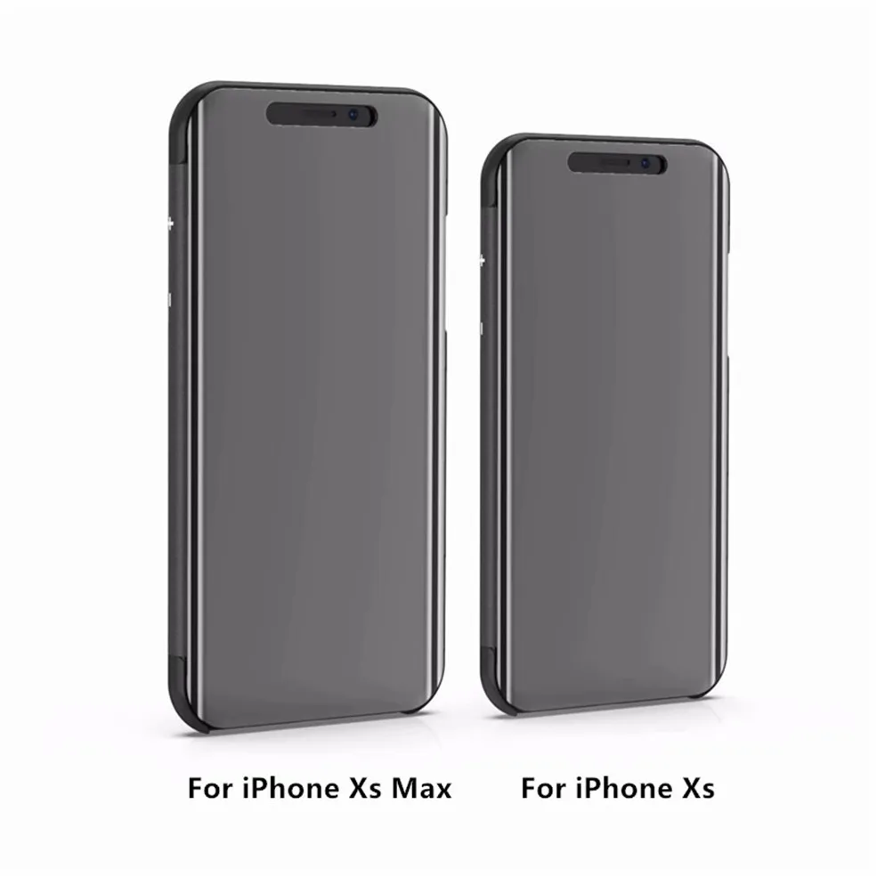 filp mirror case for iPhone XS09