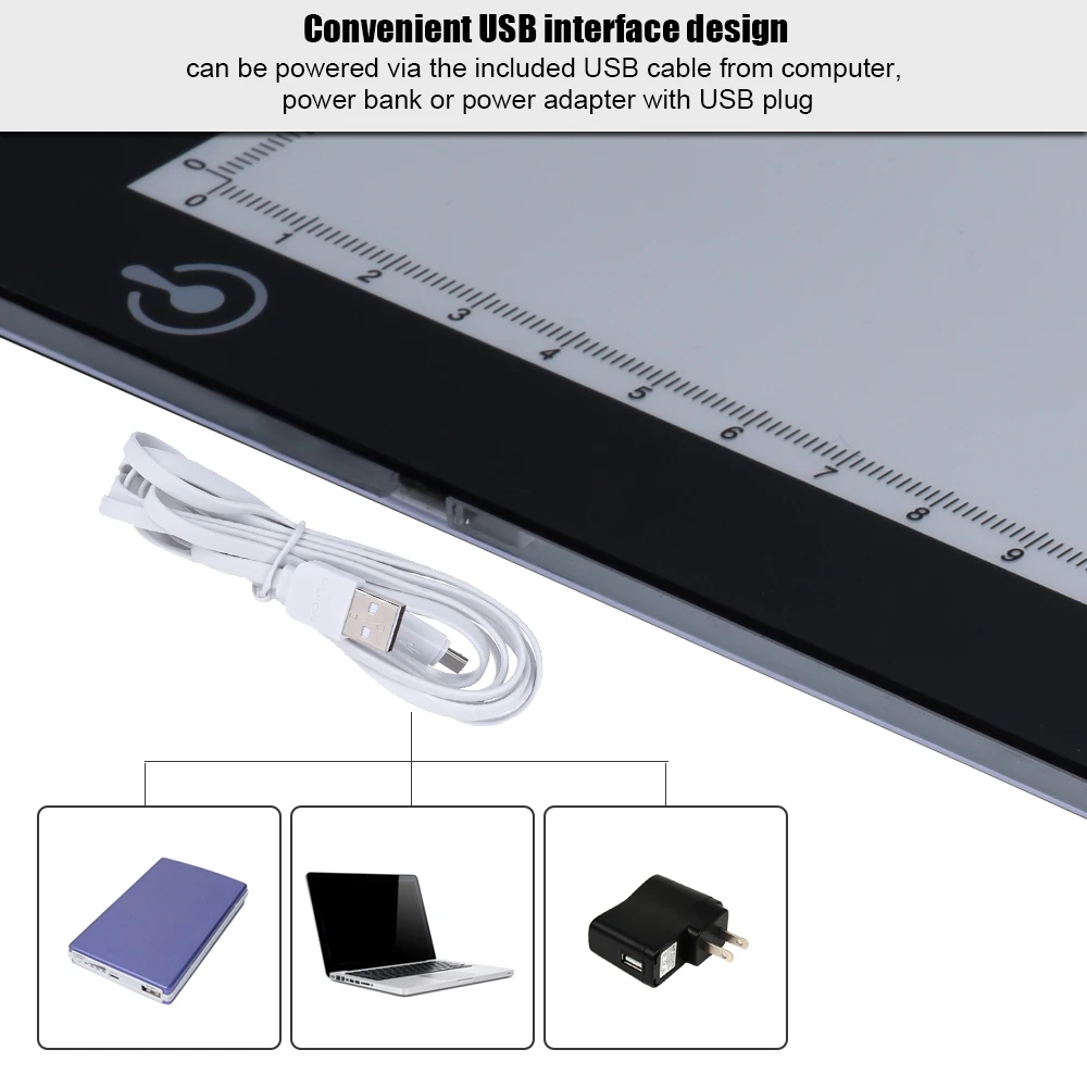 HUION L4S 1" A4 портативный светодиодный настольный графический планшет для рисования с регулируемое освещение карандаш для рисования