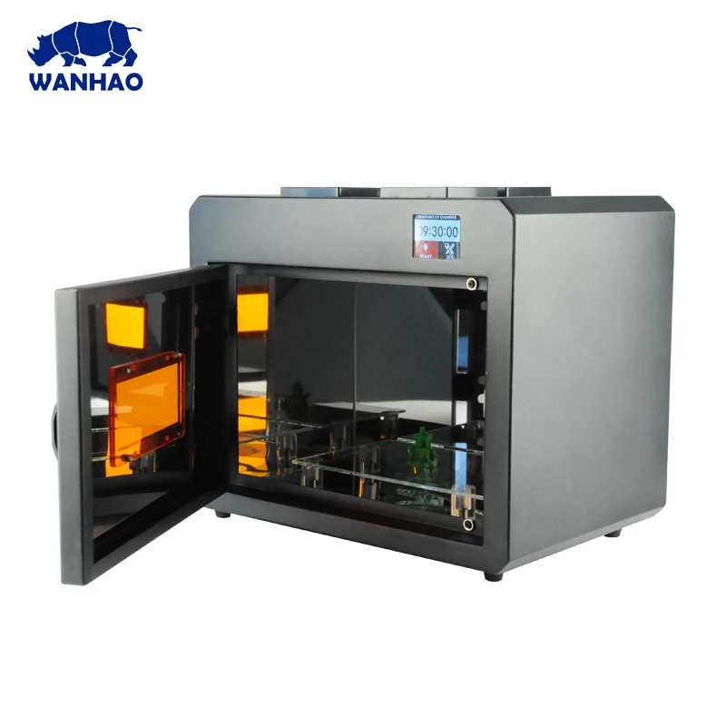 2019 WANHAO 3D принтер новая версия коробка для УФ отверждения BOXMAN продажи камера