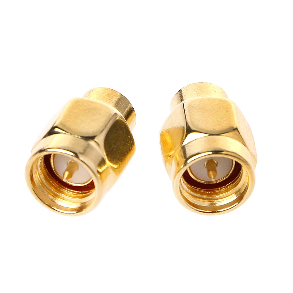 5PCS 50 OHM RF Coaxial Gold plated Matched Termination LOADS SMA male
