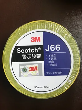 

3M J66 Yellow black logo tape warning tape lane marking warehouse floor marking