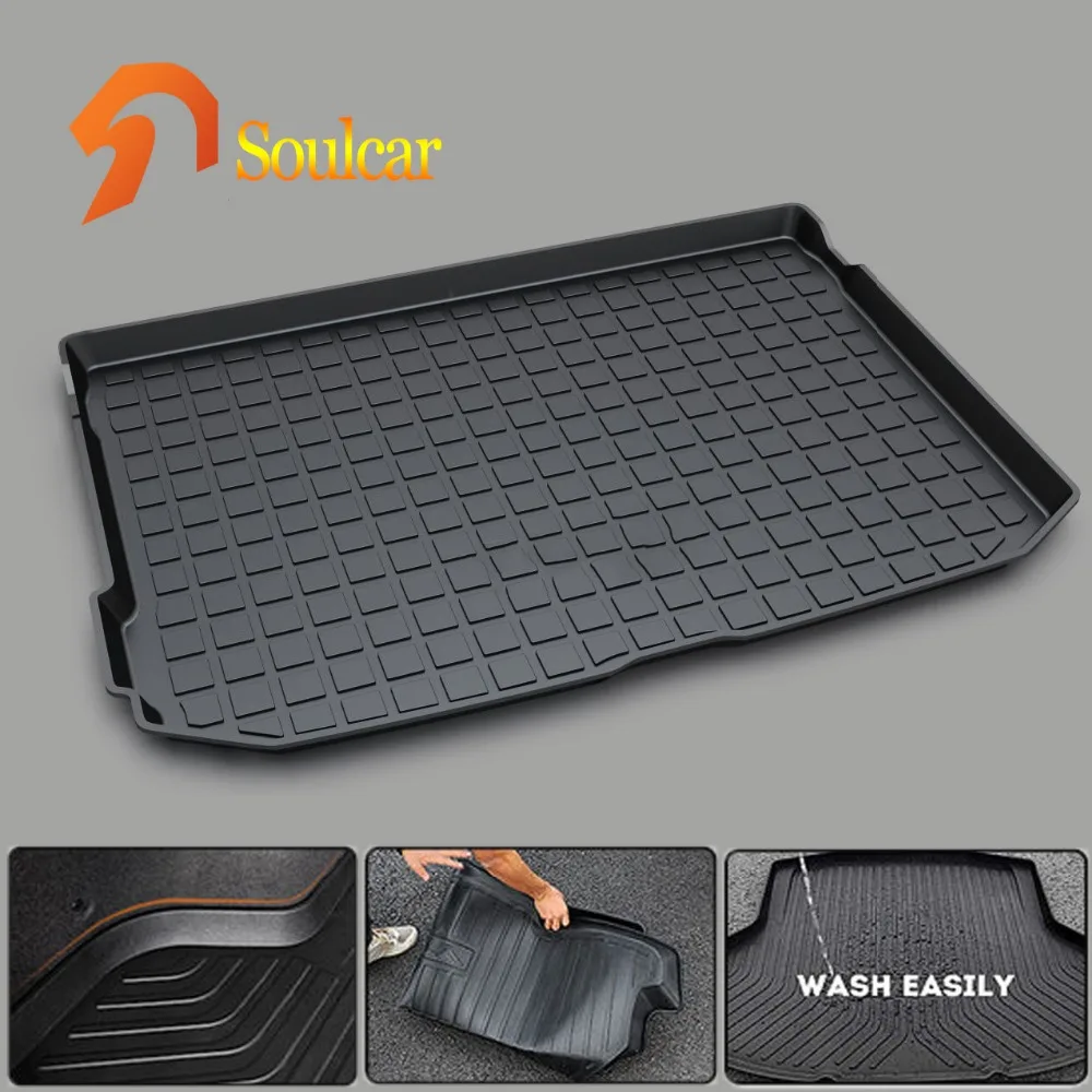 Rubber Rear Trunk Cover Cargo Liner Trunk Tray Floor Mats for AUDI A3