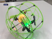 LEO RC new 2.4Ghz 4ch sky walker wall climbing drone mini rc drone with cage