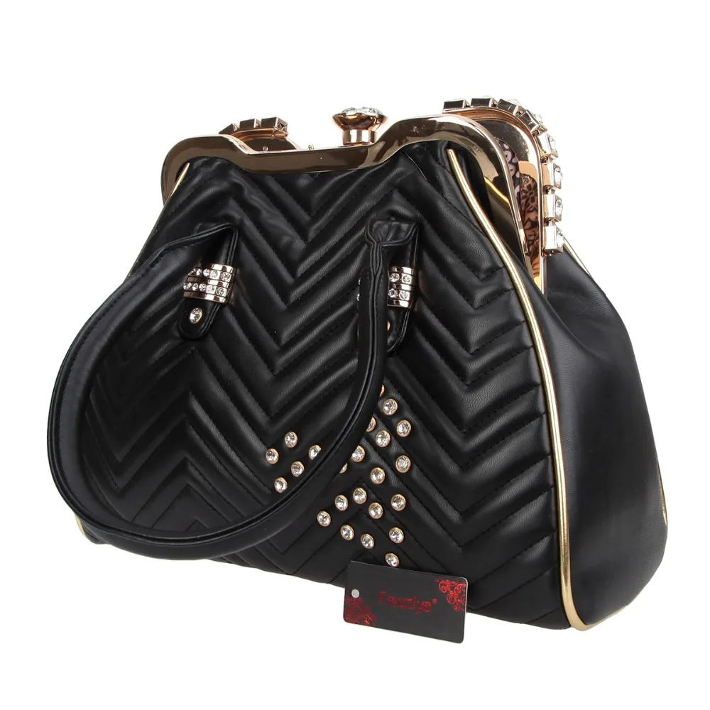 E19127-Fawziya-Crystal Cheap Purses-Black (6)