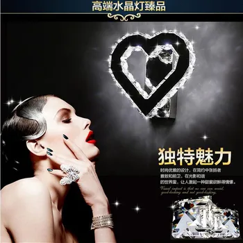 

Creative Crystal Indoor Lighting Modern Simple Bedside Bedroom LED Wall Lamp Living Room Aisle Wall Light AC110V/220V ONDENN