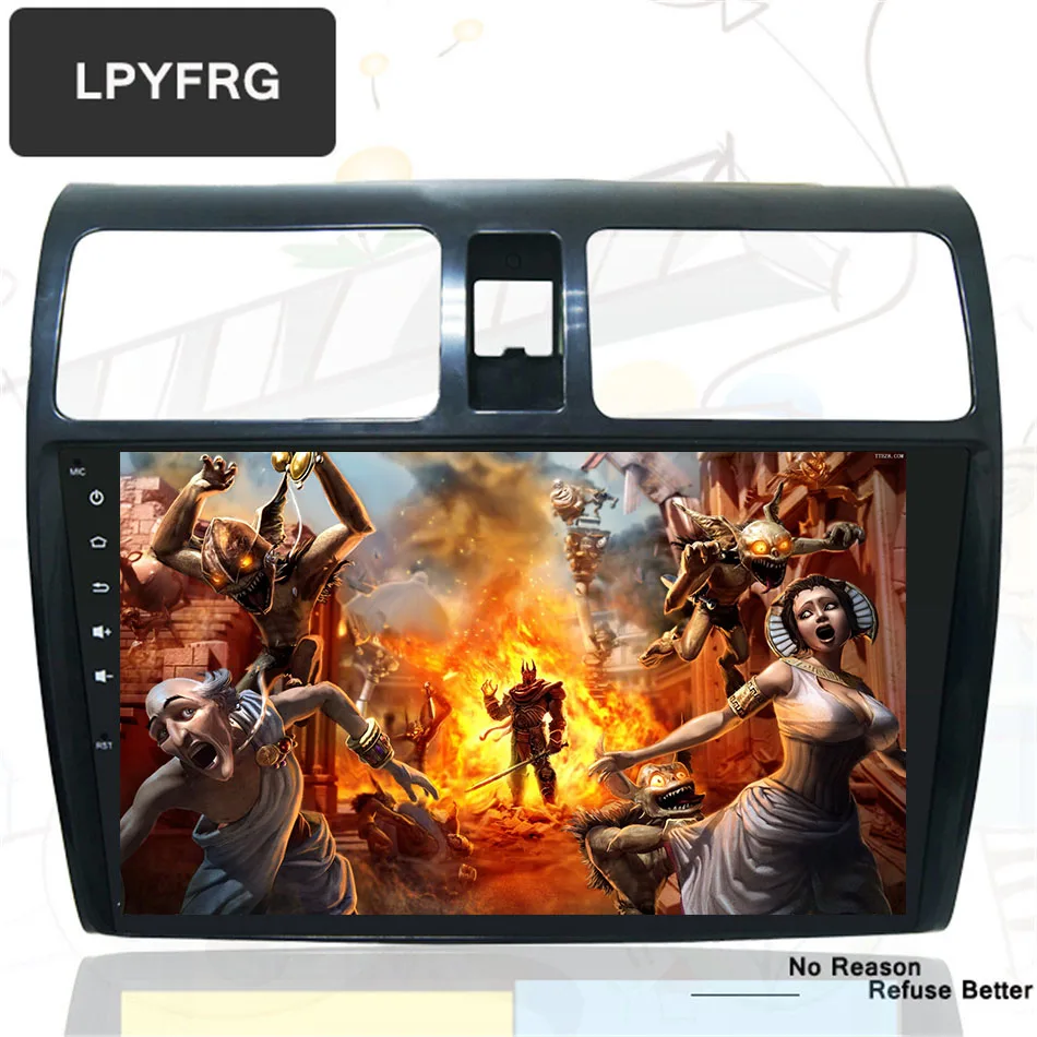 Cheap 10.2" Android 9.0 Car GPS Player Navi for Suzuki Swift 2005-2010 with 4G+64G Octa Core No DVD Car Radio Multimedia SD Navigation 0