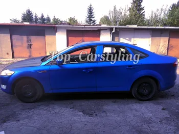 

Ice Blue Matte Metallic Blue Vinyl Sticker For Whole Car Wrap Covering foil With Air bubble free PROTWRAPS 1.52x20m(5X67ft)