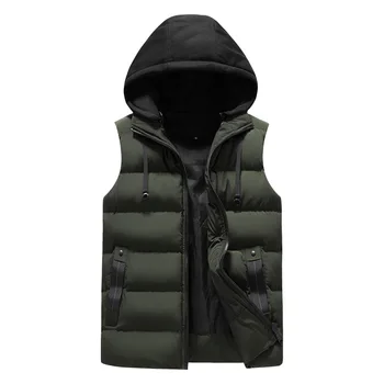 

High Quality Thick Warm Winter Men Vest Jackets
