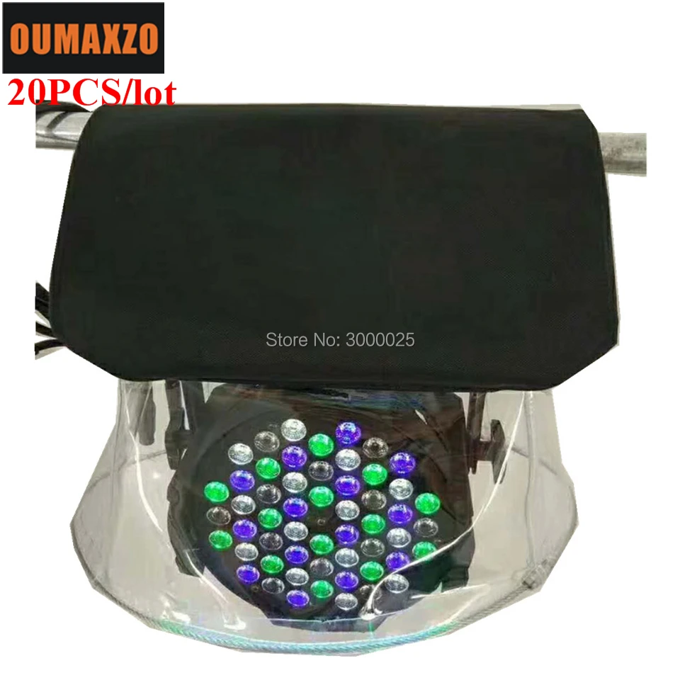 

20pcs/Lot LED PAR Stage Light Rain Snow Coat Waterproof Covers Oxford Cloth /Crystal Waterproof Stage Light Par Can Rain Weather