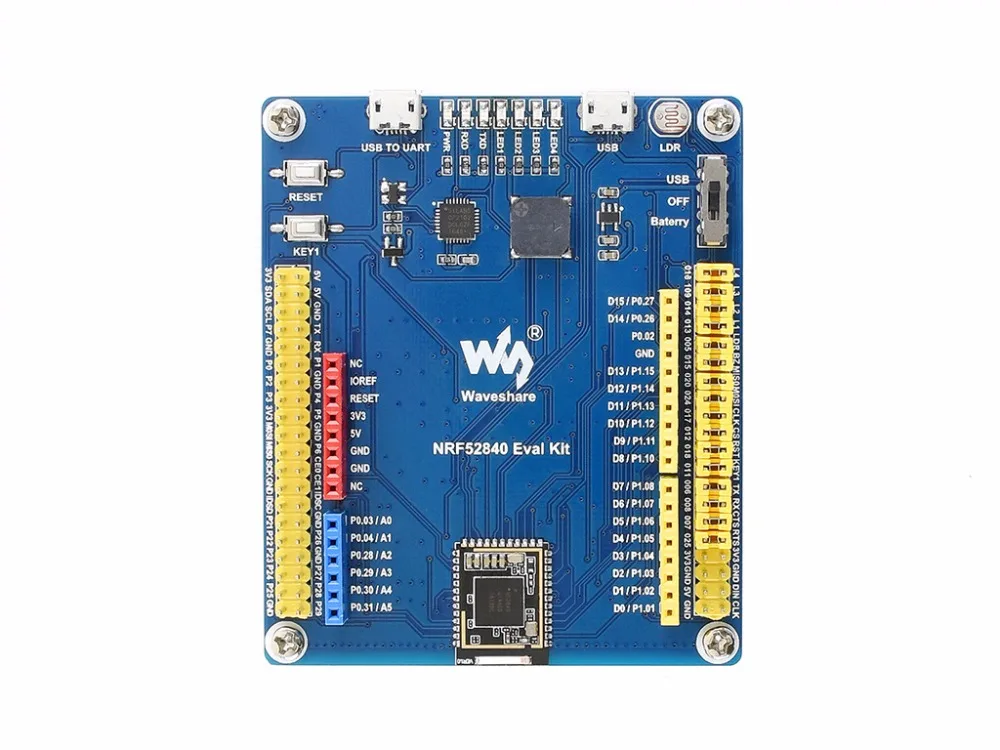 NRF52840 Bluetooth 5,0 оценочный комплект Raspberry Pi подключение