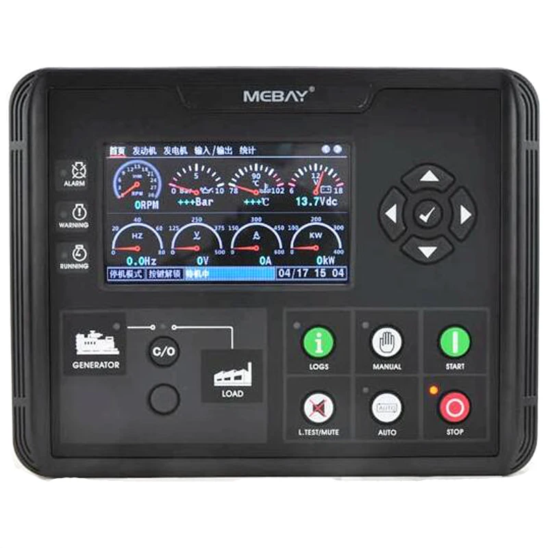 

DC60D DC62D DC60DR DC62DR Generator Set Controller 4.3 inch LCD display for Diesel/Gasoline/Gas Genset Parameters Monitor