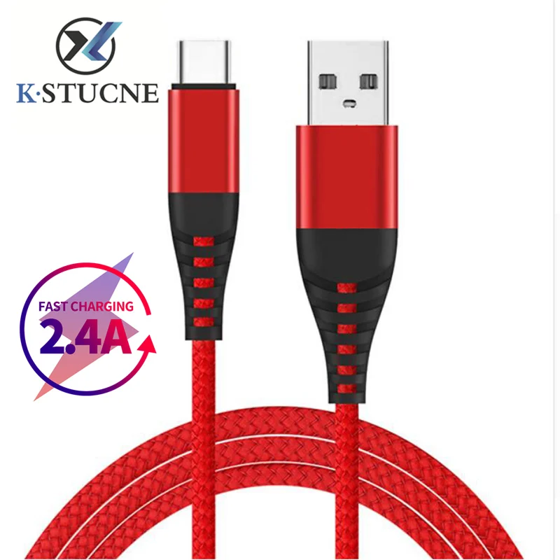 

Micro USB Cable 2.4A Nylon Fast Charge USB Data Cable For iPhone 7 8 X For Samsung Xiaomi Android Mobile Phone USB Charging Cord