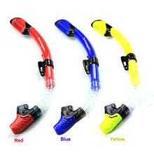 Hotsale tubo respirador del salto adulto humanizado silicona snorkel con calidad superior y equipos de buceo diversión deportes acuáticos breath tube
