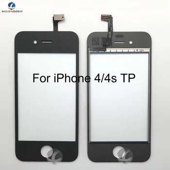 

Front Touch Screen Digitizer For iPhone 4 4S Front Touch Glass Digitizer Assembly Touch Panel Sensor Replacement AAA 100% Tested