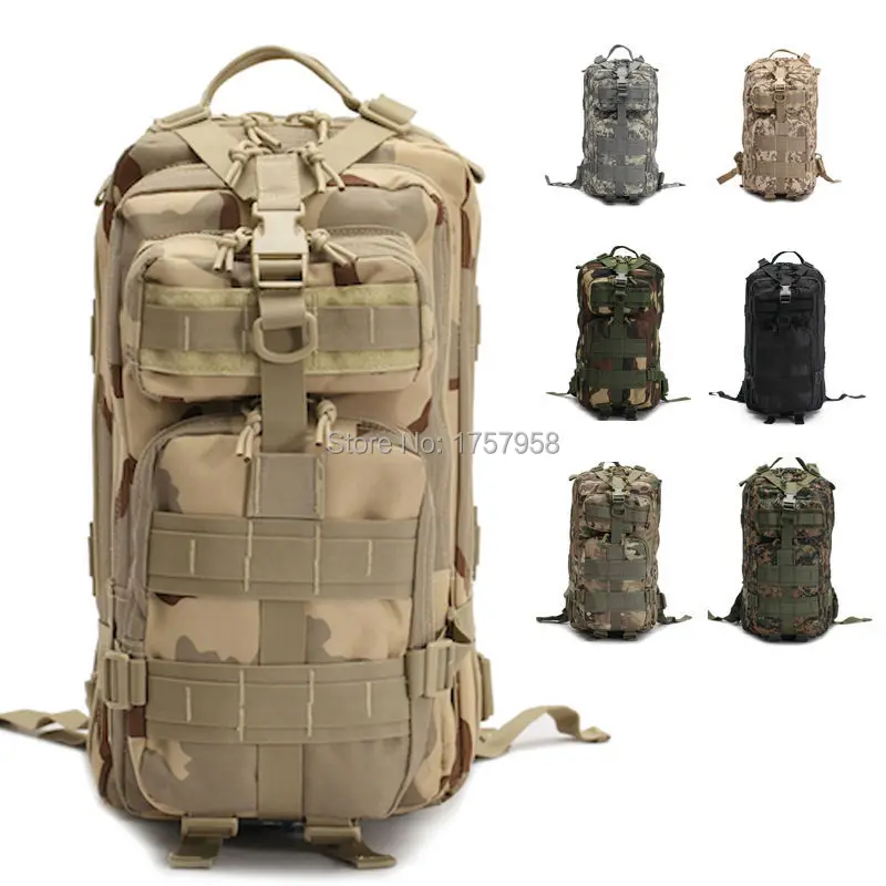 

Military Equipment Tactical 3P Assault Backpack Molle System Waterproof Camping Backpack Hunting Backpacks
