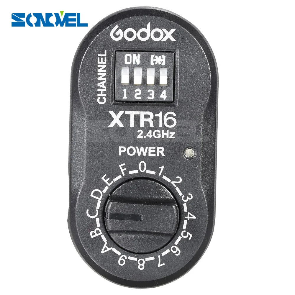 Godox 2x XTR-16 Беспроводной 2,4G Мощность Управление вспышки приемники+ X1T-N ttl Беспроводной передатчик для Nikon AD180 AD360 AD360II