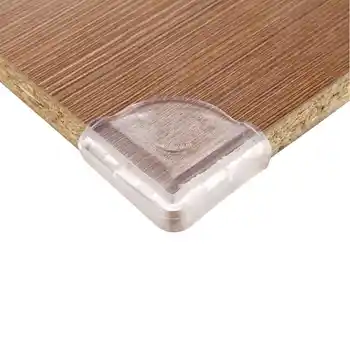 

3pcs/lot PVC Baby Safety Bumper Protector Transparent Baby Safety Silicone Corner Kids Soft Clear Table Desk Edge Corner Guards