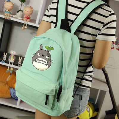 

Anime Tonari no Totoro Male and female students Campus Leisure Schoolbag Travel Backpack