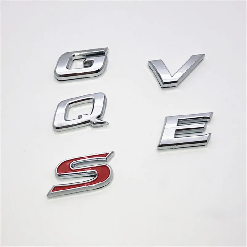 Автомобильный логотип 2 0 5 240 200 г V S E Q для Toyota camry corolla yaris Nissan x trail авто ABS буквы