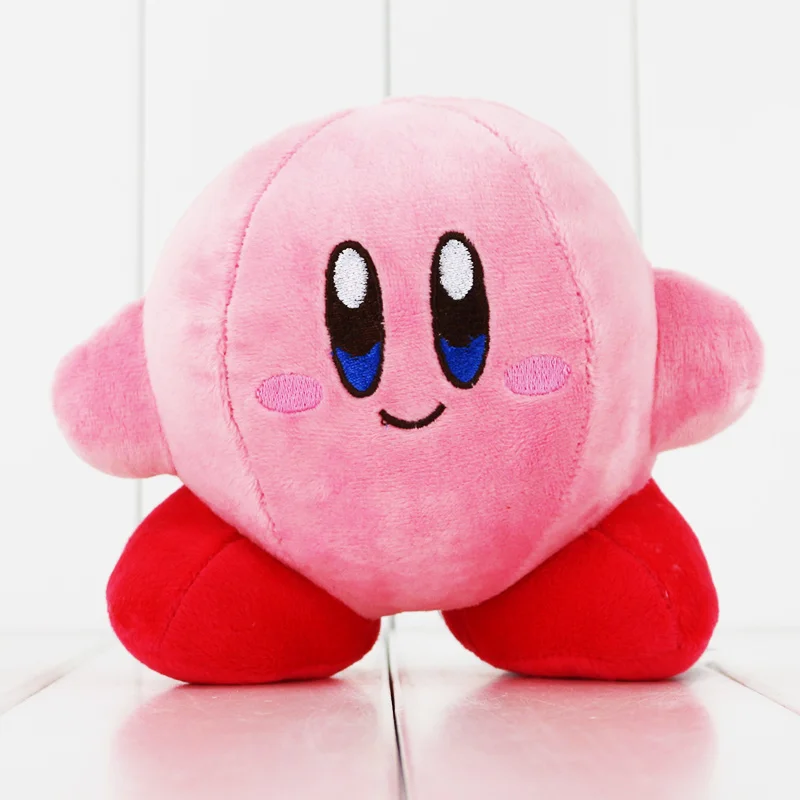 

13cm Game Star Kirby Soft Stuffed Animal Doll Fluffy Pink plush Doll for children's Gift