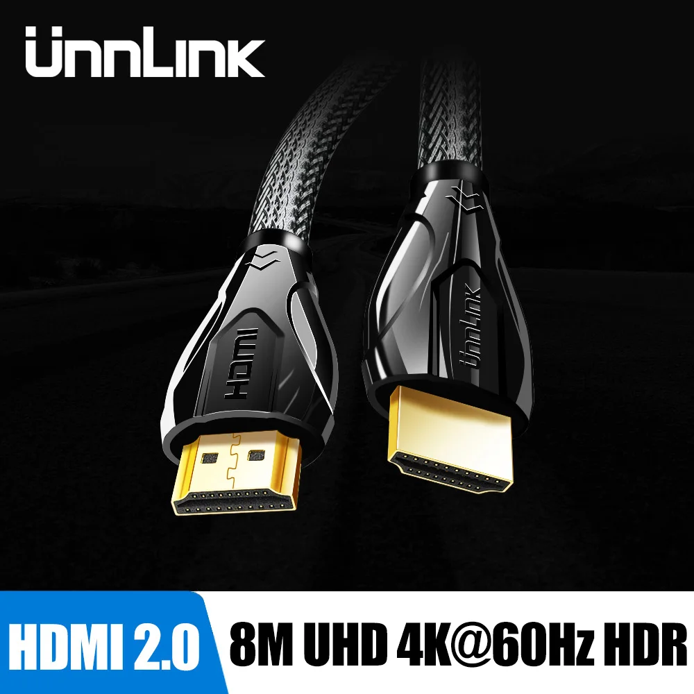 Unnlink HD mi كابل 2.0 كابل 3 m 5 m 10 m 15 m 4K @ 60Hz HDR HDCP 2.2 ل العارض موزع فصل PS4 LED TV mi مربع s واحد الكمبيوتر Unnlink HD mi كابل 2.0 كابل 3 m 5 m 10 m 15 m 4K @ 60Hz HDR HDCP 2.2 ل العارض موزع فصل PS4 LED TV mi مربع s واحد الكمبيوتر