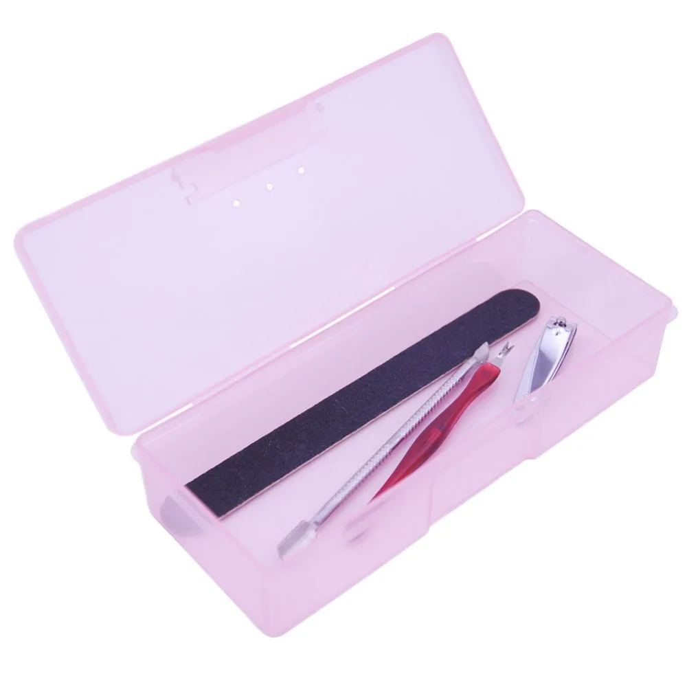 1PC Nail Art Studs Brushes Tools Holder Case Manicure Tools Nail Polish