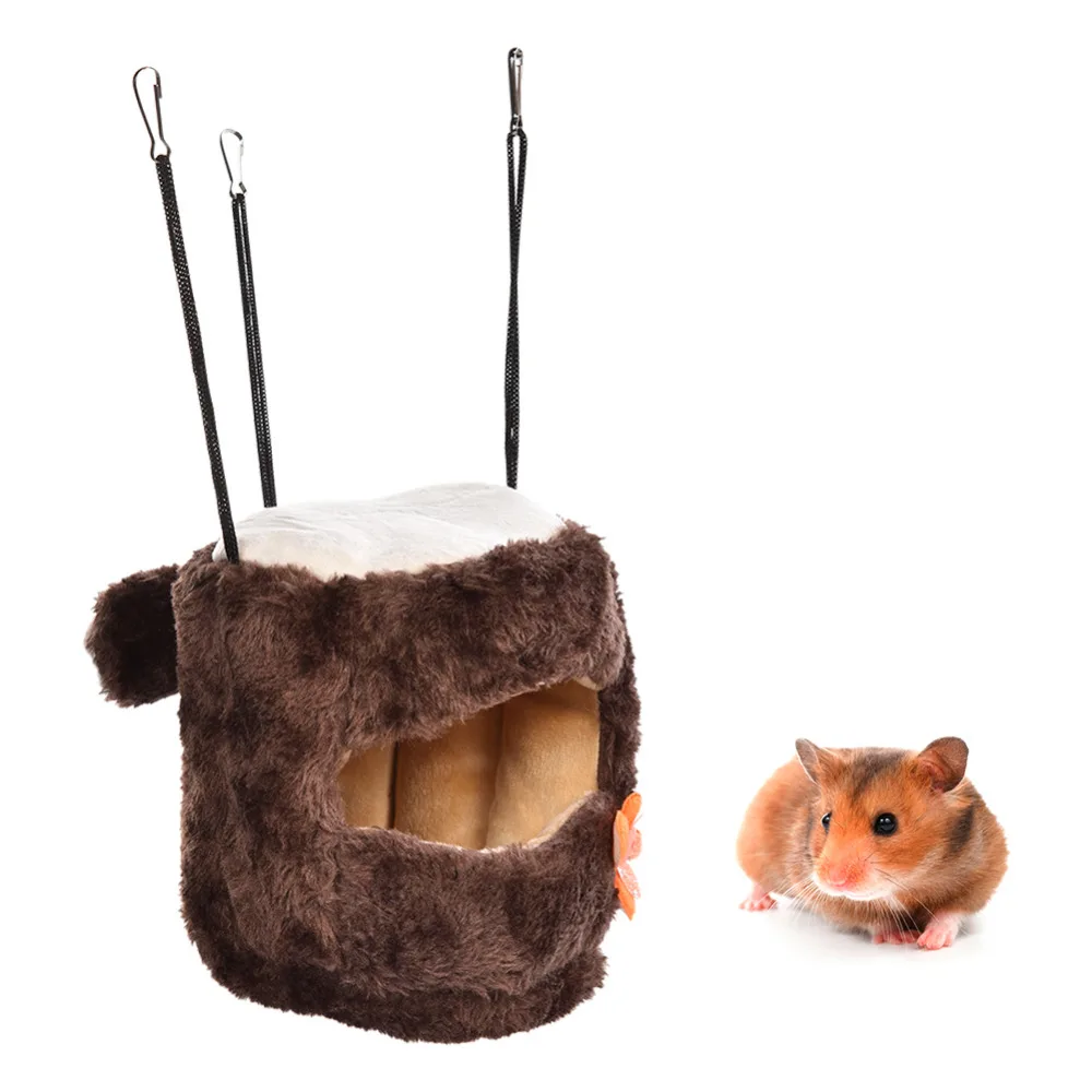 Katoen Ontwerp Warm Kleine Pet Hangmat Hamster Opknoping Warm Huis
