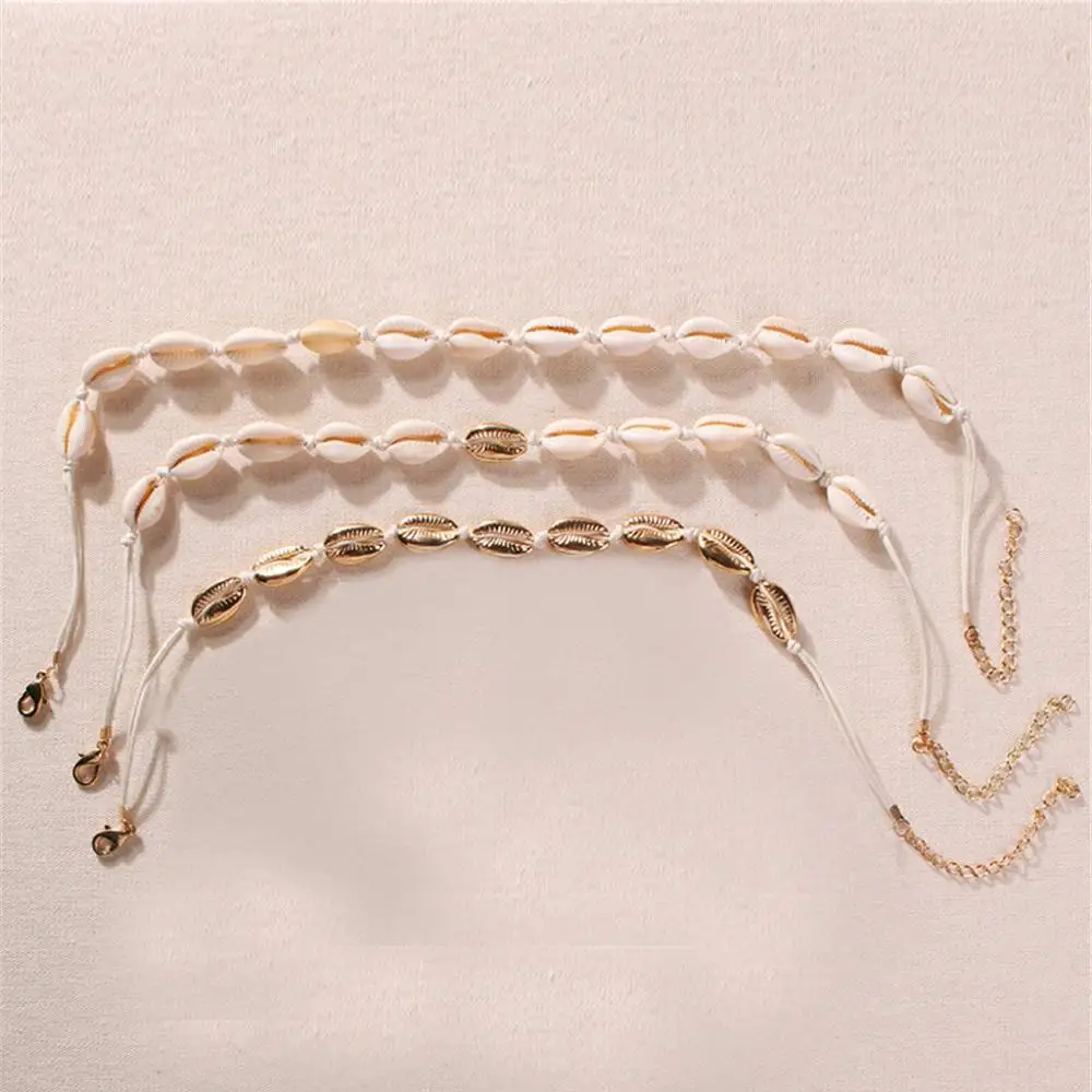 

boho newest sea style necklaceEuropean and American Fashion Jewelry Conch Marine Series Shell Necklace summer beach gift @6