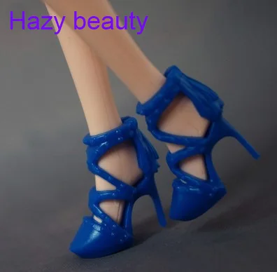 Hazy beauty different styles for choose Casual High heel shoes Flat shoes for Barbie Doll Fashion