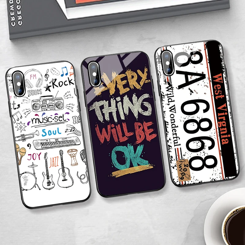 

Retro Pocophone Tempered Glass Case For Samsung S8 S9 S8PLUS S9PLUS Note9 S10 S10plus S10lite Vintage Camera Cassette Music