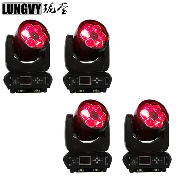 

Free Shipping 4pcs/lot 6x40W RGBW 4in1 Super Beam Light DMX512 Moving Head Light DJ/Fest/Home /Show /Bar/Stage /Party Light