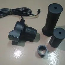 24 В 36 В 48 В Ebike Handbar Half Twist дроссельная заслонка светодиодный дисплей с цифровым напряжением для скутера