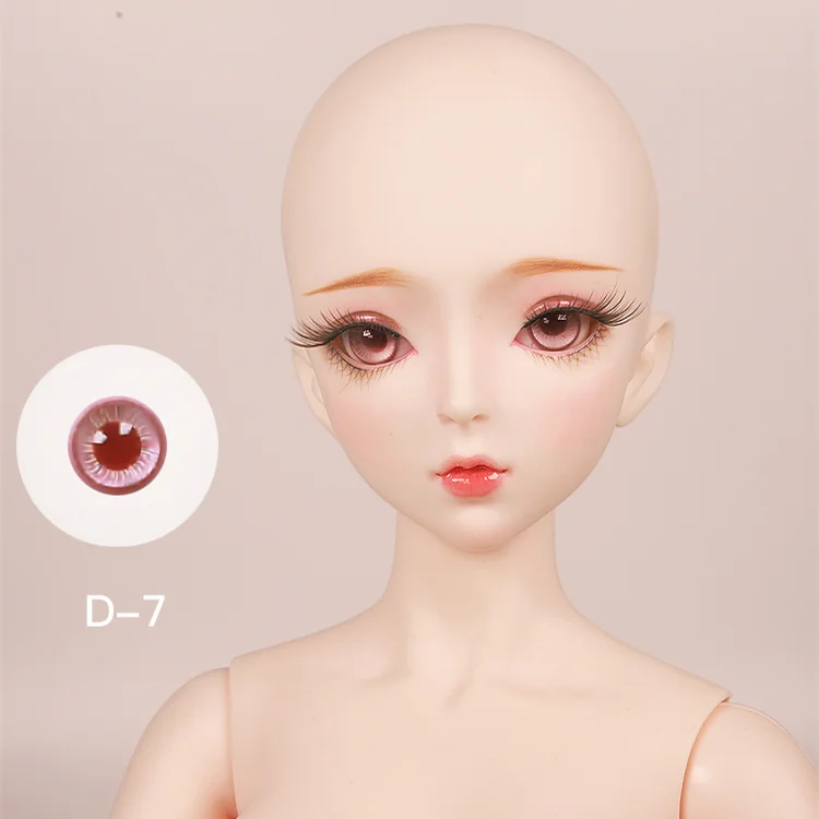 Fortune Days 1/3 BJD SD кукла 14 мм цветные стеклянные глаза reborn девушки глаза высокое качество аксессуары игрушки