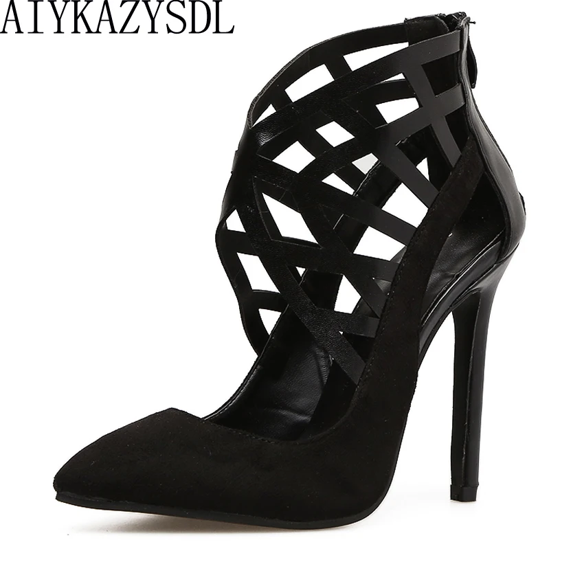 bootie sandals heels