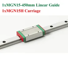 MR15 15 мм Мини MGN15 Линейной Направляющей Длина 450 мм С MGN9H Линейный Блок Каретки Для 3D Части