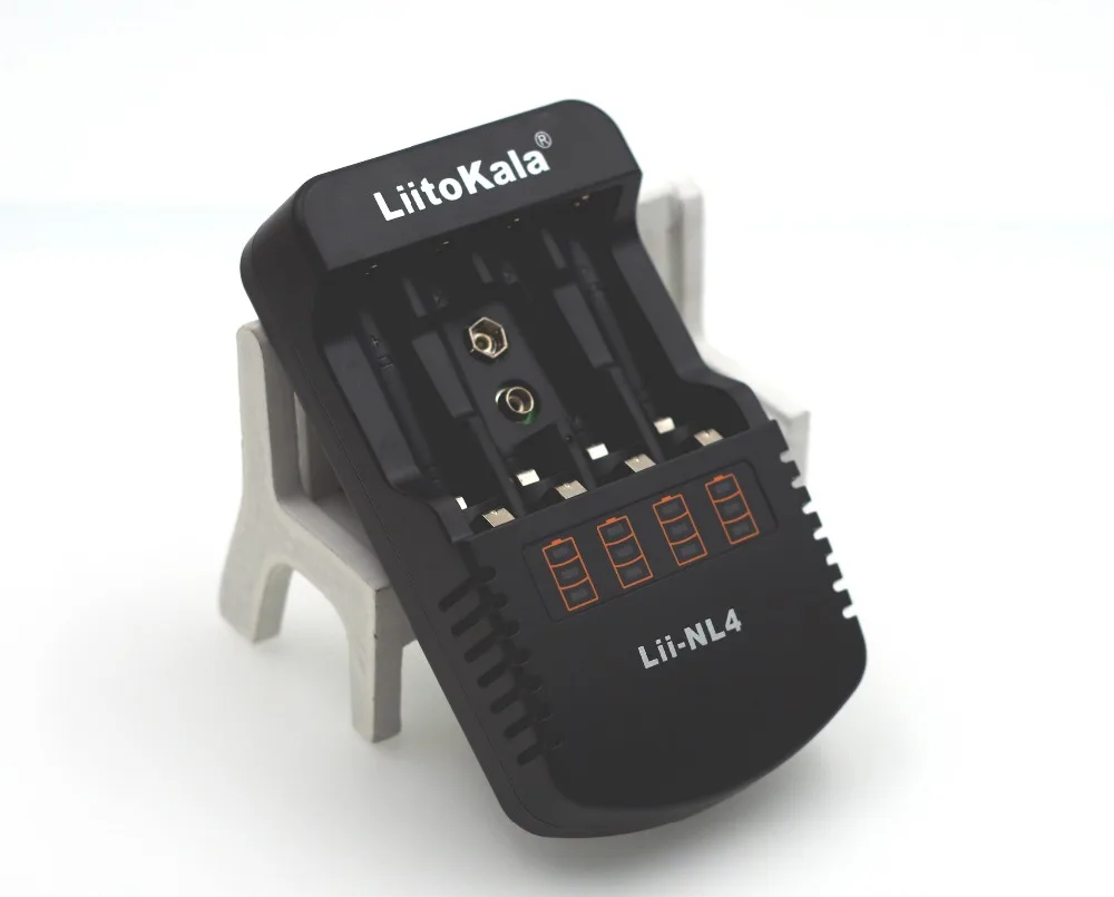 Новое многофункциональное зарядное устройство Liitokala Lii-NL4 1,48 v 1,5 V Никель-металлогидридные AA/AAA 9 V зарядное устройство DC: 12 V 1A, AC: 110-240 V