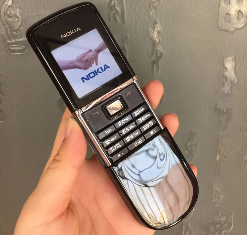 NOKIA 8800 Sirocco мобильный телефон GSM разблокированный 128MB 8800se 8800D телефон Восстановленный Русская клавиатура