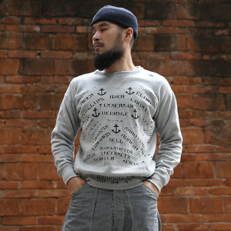 Sudadera de entrenamiento Bronson 40s USN para hombre, Jersey militar de la Marina de los EE. UU. - AliExpress de hombre