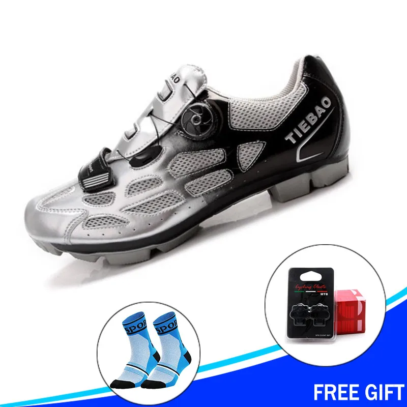 

TIEBAO Racing Cycling boots Outdoor Athletic riding MTB Cycling sneakers Self Lock Bike Shoes Mountain bike zapatillas Ciclismo