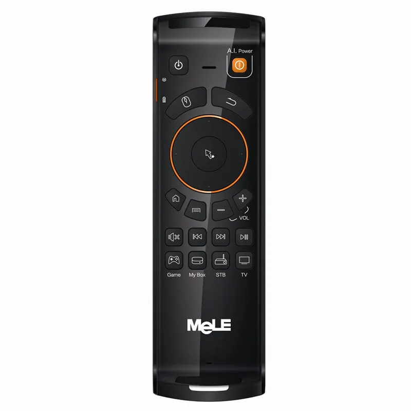 

MeLE F10 Deluxe 2.4GHz Wireless Gaming Keyboards Fly Air Mouse Upgraded Version Remote Control for Smart Android Mini PC TV Box