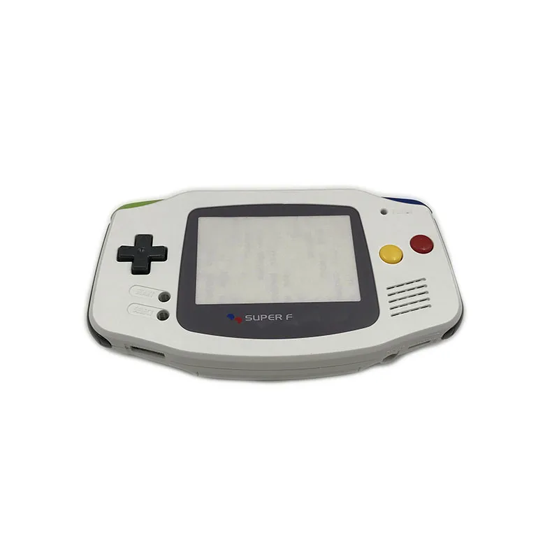 Замена Серый корпус Оболочка Чехол с черными кнопками для nintendo Gameboy Advance GBA для Super famicom контроллер