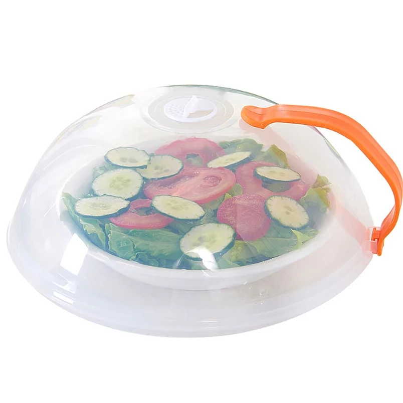 

fashion style copri forno 1PC New Food Multifunction Splatter Guard Microwave Hover Anti-Sputtering Cover*30 GIFT Drop shipping