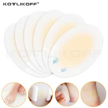 KOTLIKOFF 4 шт. резиновое покрытие противоизносные задние накладки для пятки гидрогели водяные вакуумные задние накладки для пятки защищают пятку предотвращают износ пятки
