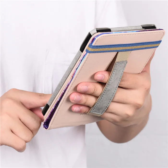 100 шт. из искусственной кожи Smart Cover чехол для Amazon Kindle Paperwhite 1/2/3 версии + Экран протектор подарок